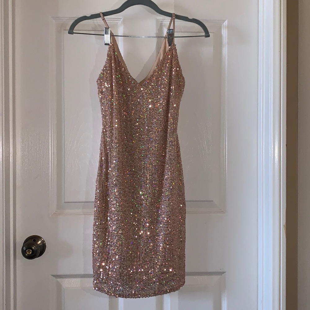 Rose Gold Dress
